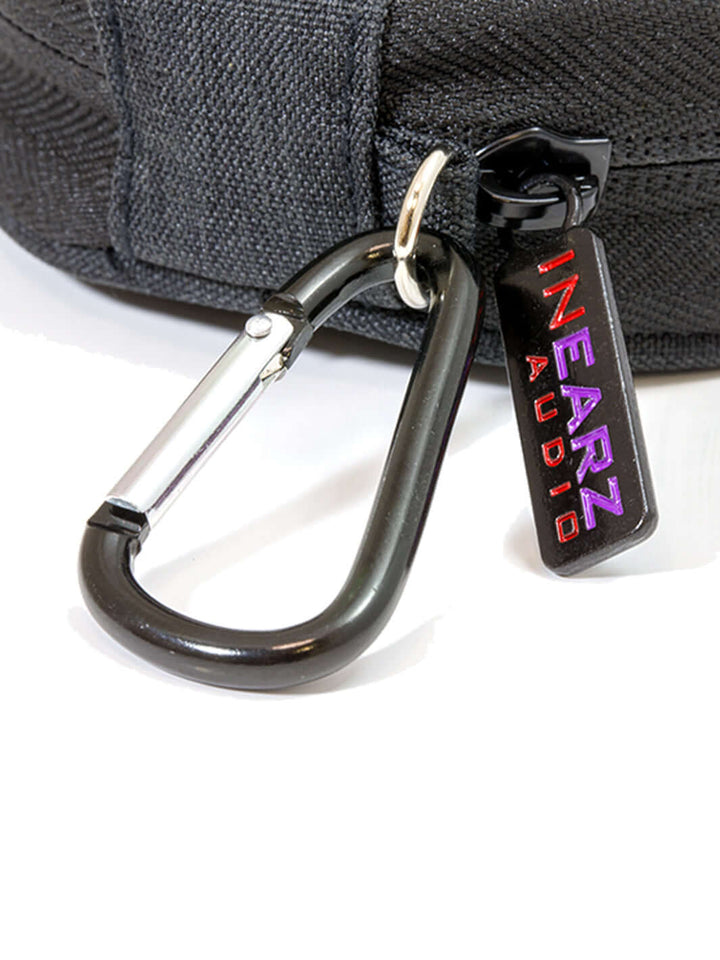 Small Round Case showing clasp| InEarz Audio