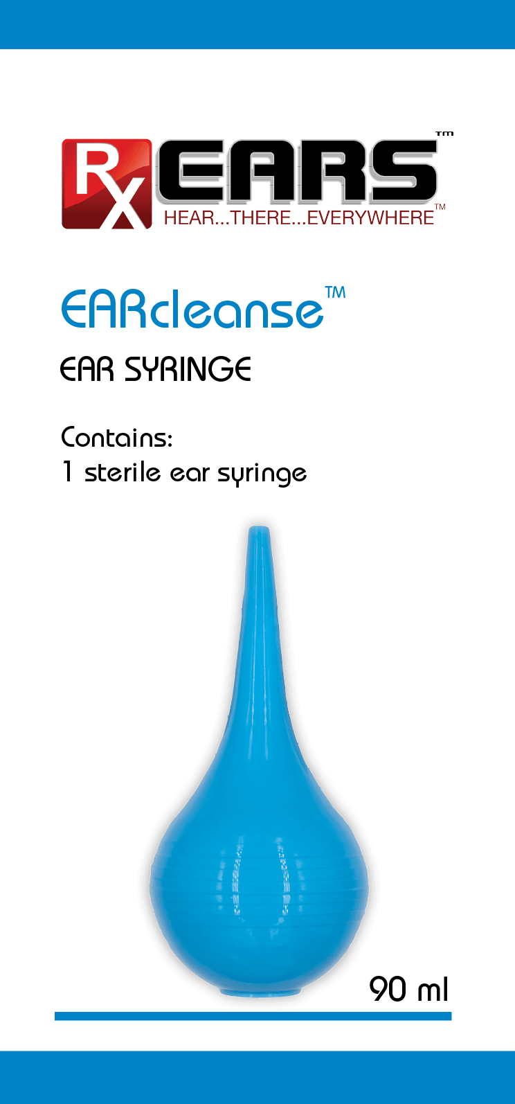Earcleanse syringe front of box
