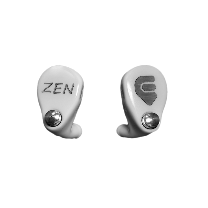 Zen4 pair product photo white | InEarz Audio